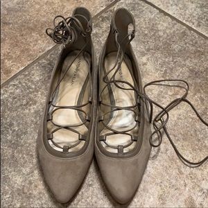 Antonio Melani Ankle Tie Ballet Flats 10